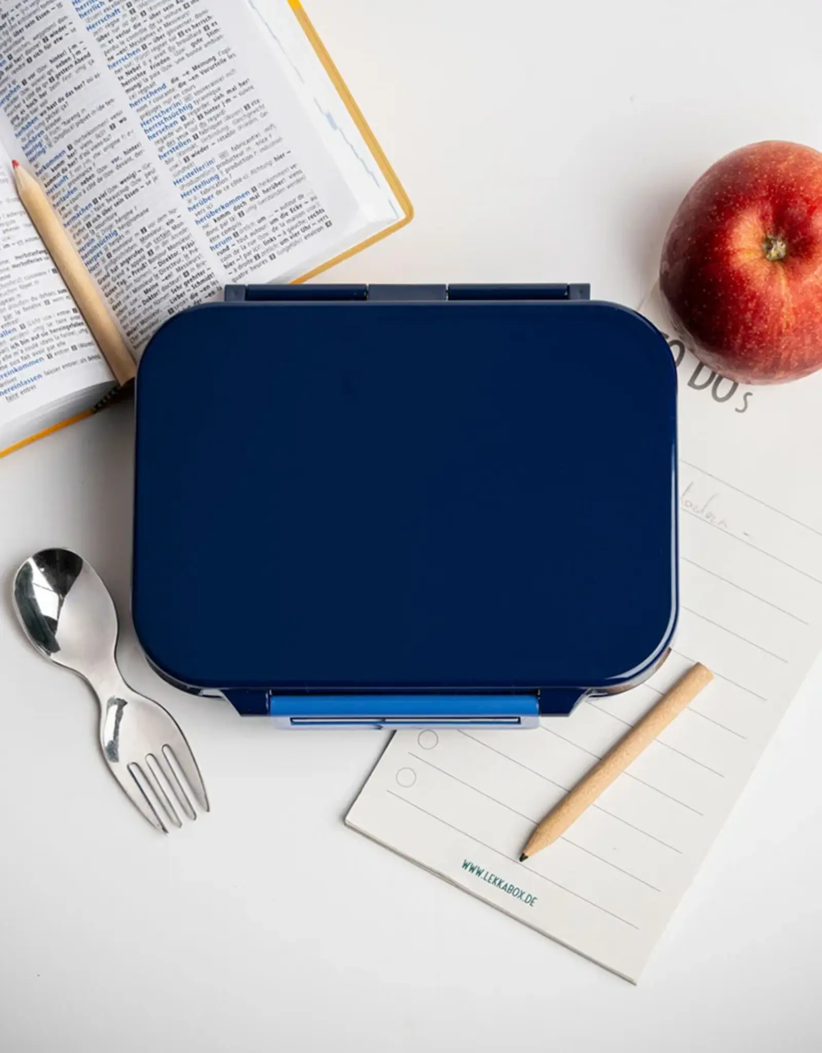 LEKKABOX Lekkabox Classic Mini - Lunchbox met 3 vakken - Cosmic