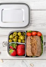 LEKKABOX Lekkabox Safe - RVS Bentobox 800ml