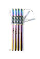 LEKKABOX Lekkabox Rietjes - RVS buigbare rietjes - set van 4