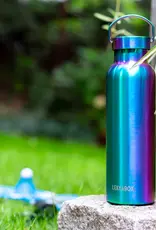 LEKKABOX Lekkabox ISO - Thermische drinkfles 600ml - Regenboog