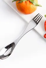 LEKKABOX Spork in RVS 19 cm - Zilver