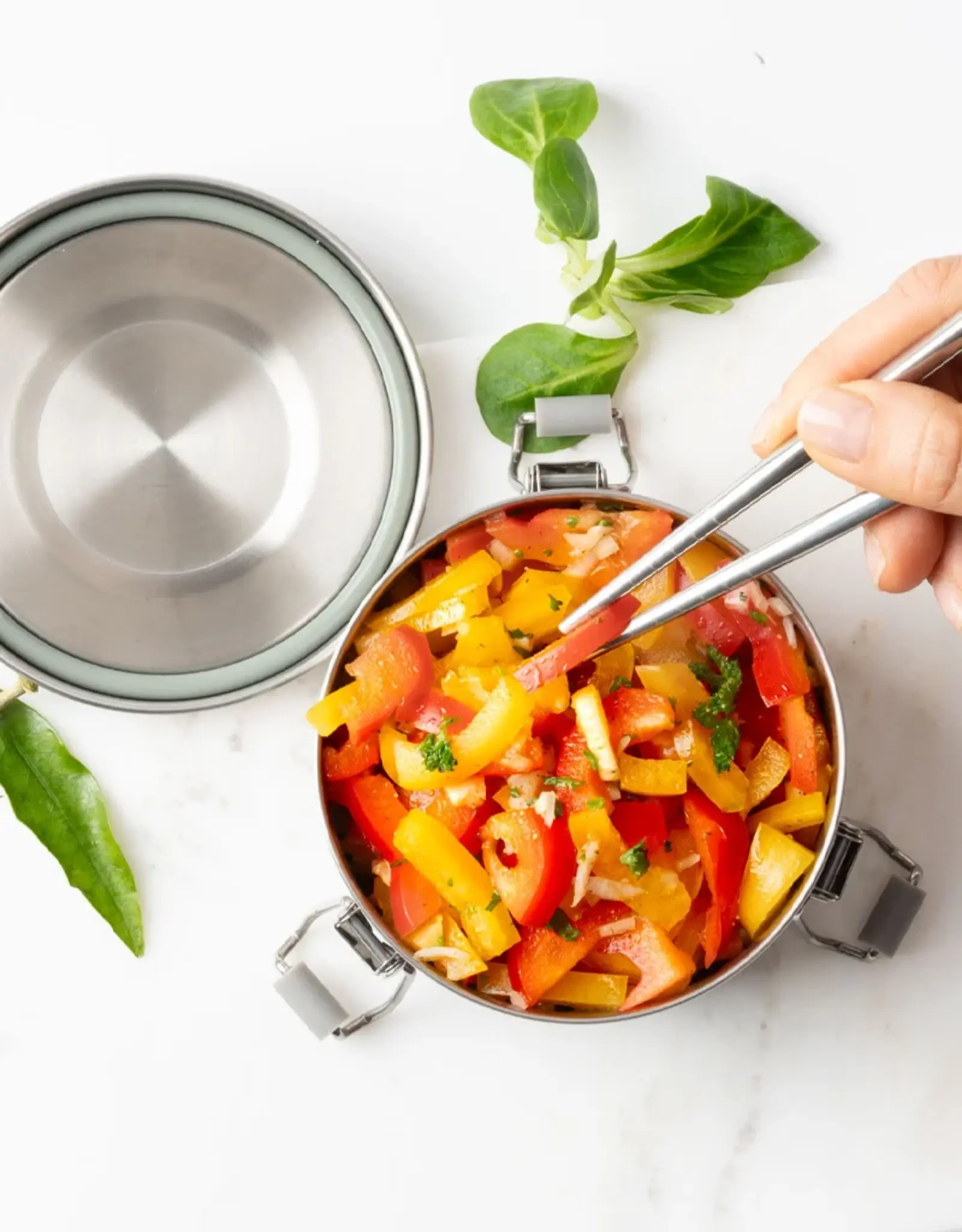 LEKKABOX Lekkabox Stix - RVS Chopsticks - Zilver