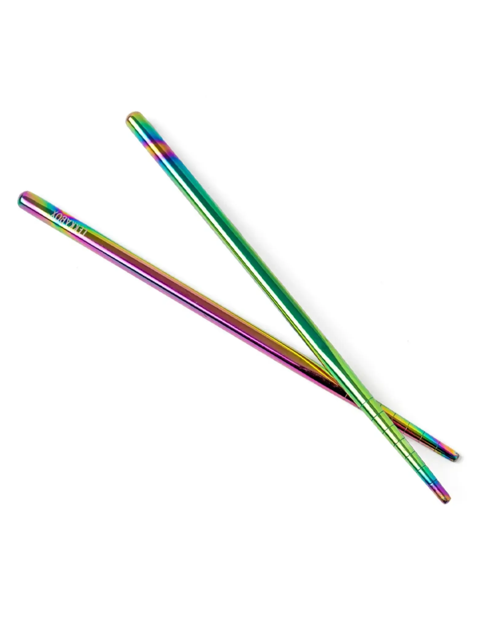 LEKKABOX Lekkabox Stix - RVS Chopsticks - Regenboog