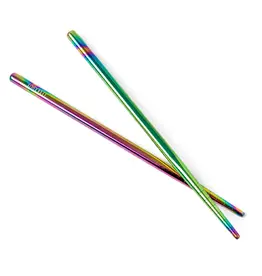 LEKKABOX Lekkabox Stix - RVS Chopsticks - Regenboog