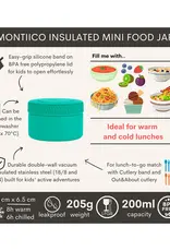 Montii Montii Thermische Voedselbeker MINI - Navy
