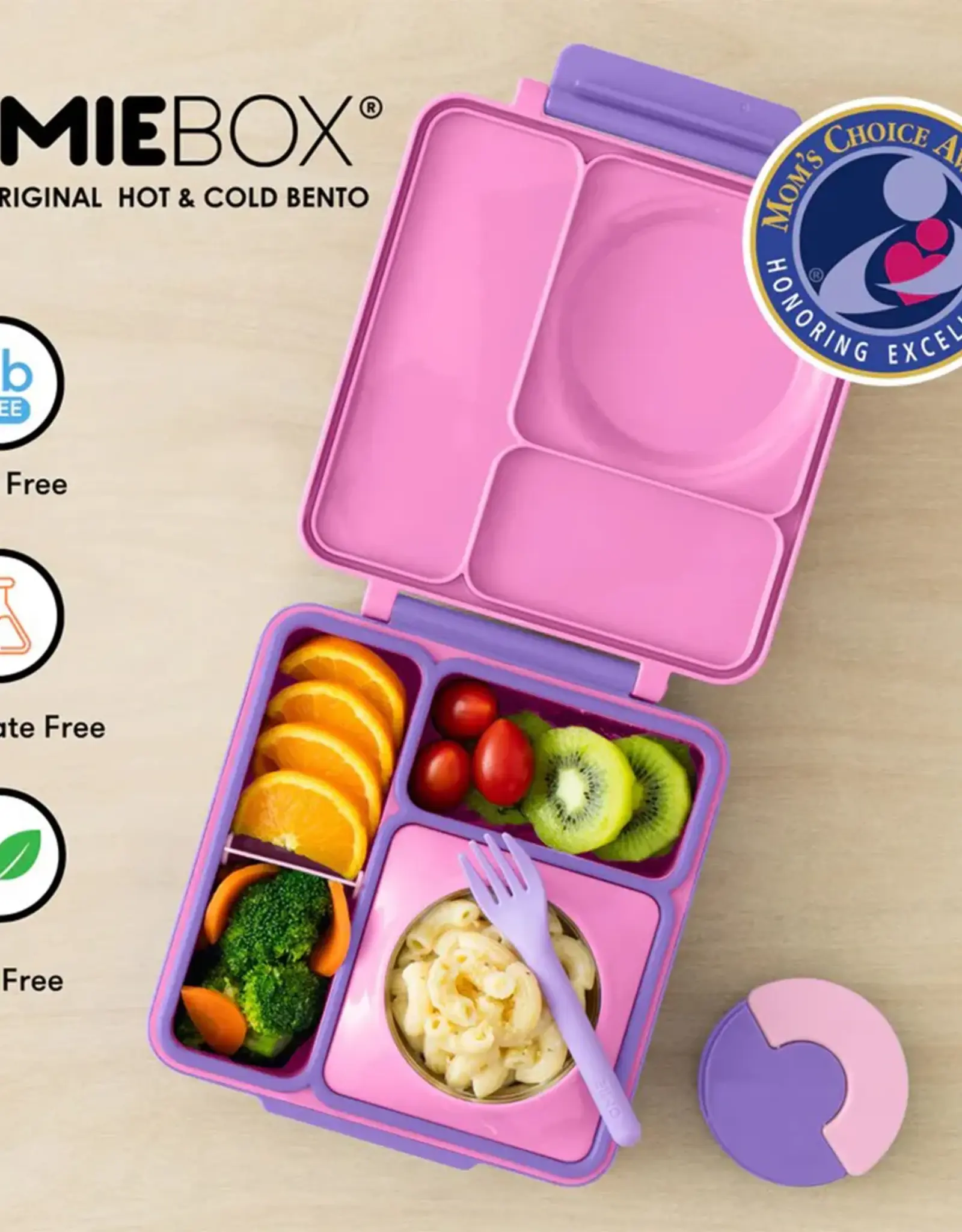 OmieLife OmieLife Bentobox - Unicorn Pink
