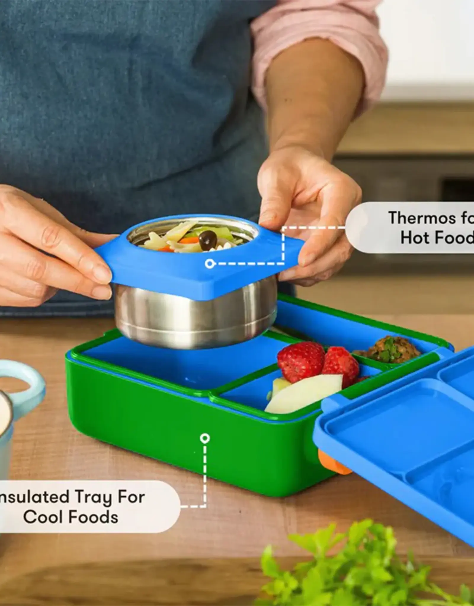 OmieLife OmieLife Bentobox - Monster Blue