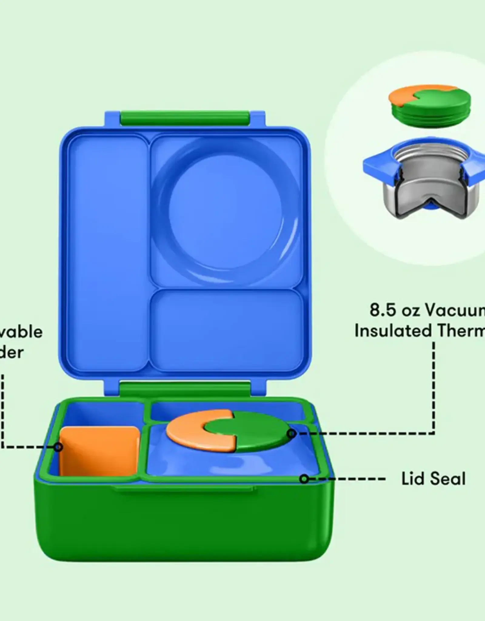 OmieLife OmieLife Bentobox - Monster Blue