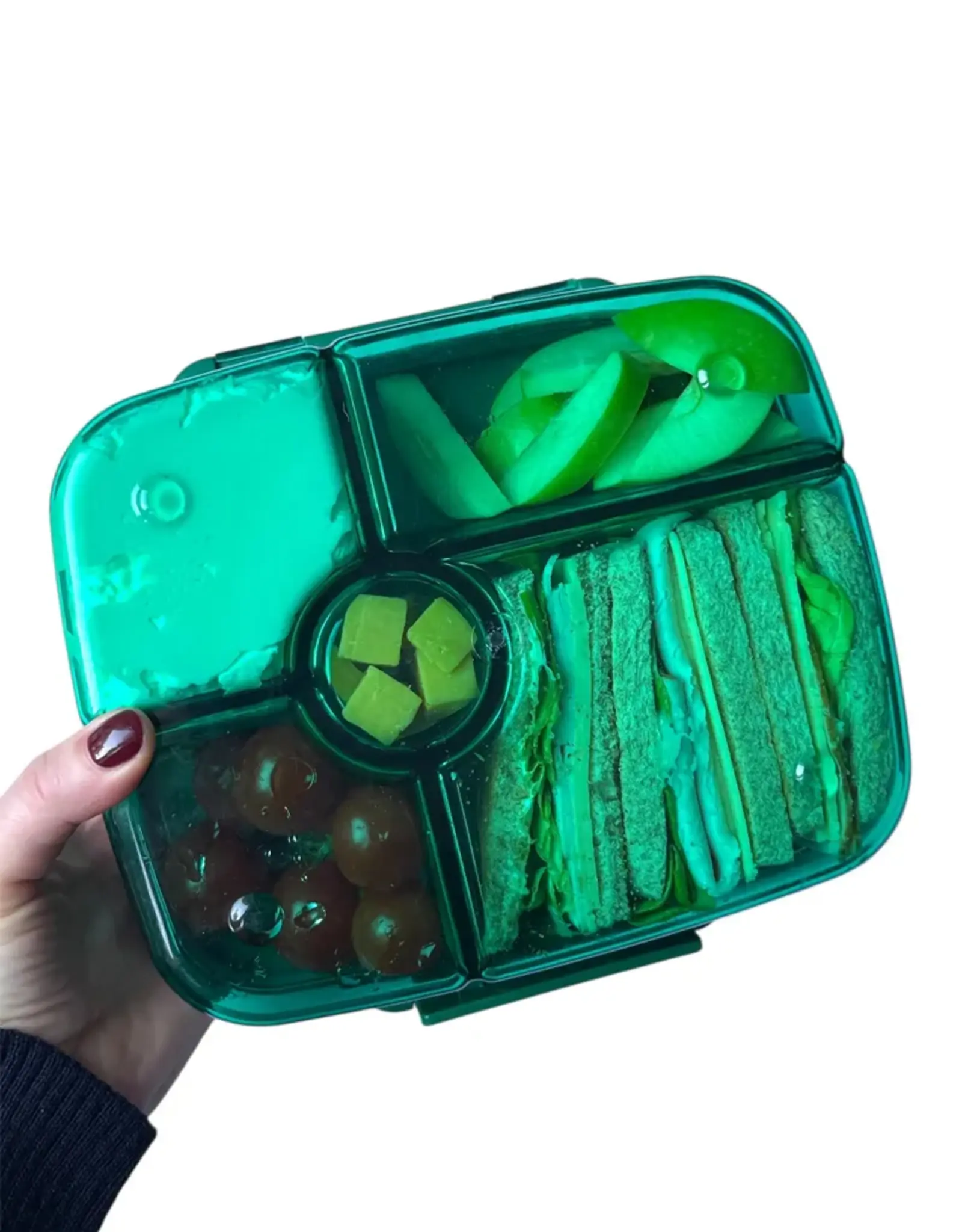 Yumbox Yumbox Go 5-vakken - Lima Green