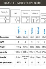 Yumbox Yumbox Panino 4-vakken - Sage Green (Jungle)