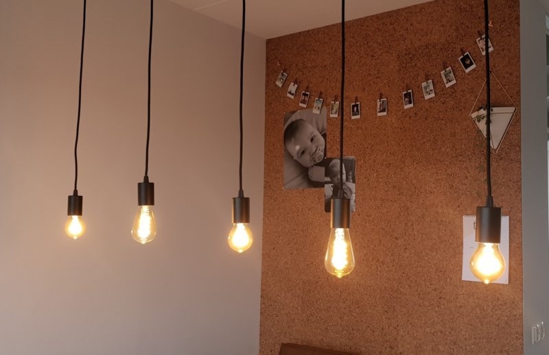 Rustiek - Pinnwand Korkplatte - 60 x 30 cm - 8mm Stärke