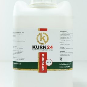 Halbglanzlack für Korkböden - 5L 17,5m²