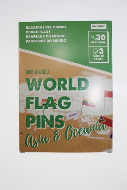 Flaggen-Pins,  Fahnen-Pins - ASIEN UND OZEANIEN - 25 Stück