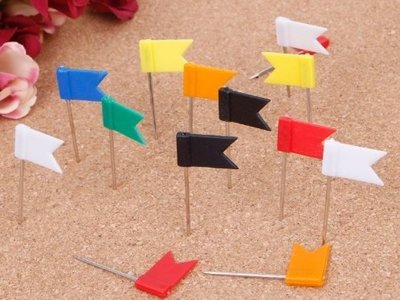 USA Flaggen-Reißzwecken Set – 50 States Nadeln Mit Korkplatte Für Pinnwand, Karte & Büro
