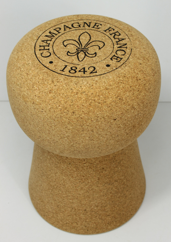 Korkhocker - Korkstuhl - CHAMPAGNERKORK