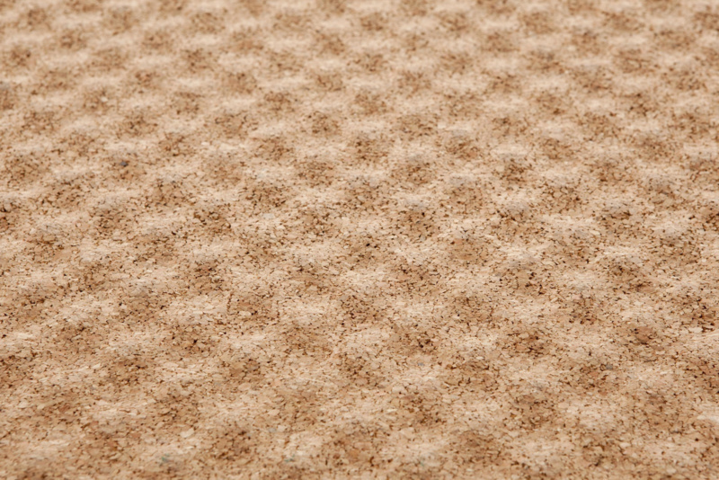 Akustische kork auf rolle - 5-10mm Stärke - 100cm Breit - VORGEKLEBT