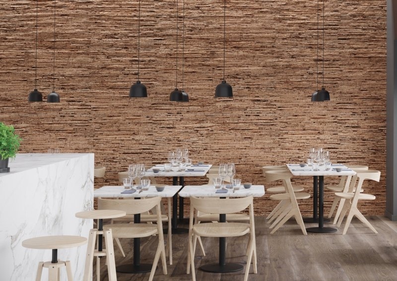 Wandkorkplatte 3D – 60x90 cm – Natürlicher Kork mit 3D-Effekt