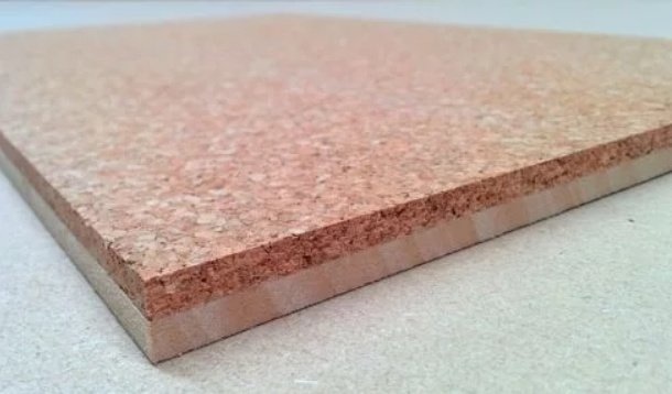 Pinnwand ohne Rahmen 60 x 120cm (9mm ECO Multiplex + 6mm Kork)