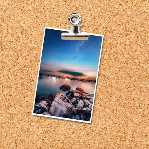 Pushpin Clips Silber - 20 Stück - Vorteilspaket