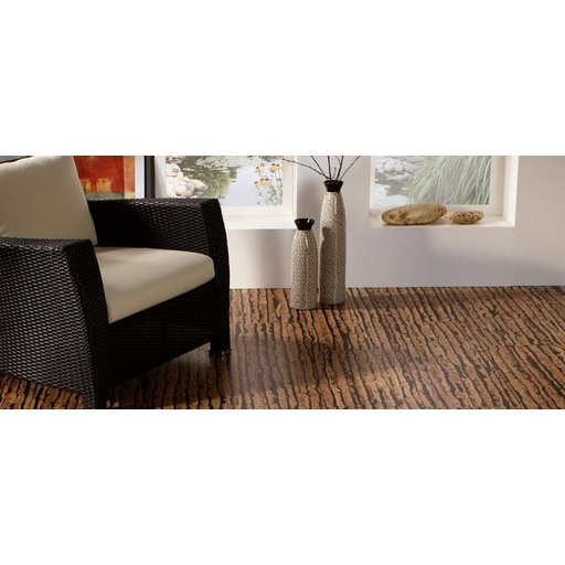 Klebekork - Korkfliesen '' Expression '' 60x30cm. 4mm stärke lackiert - Pro m²