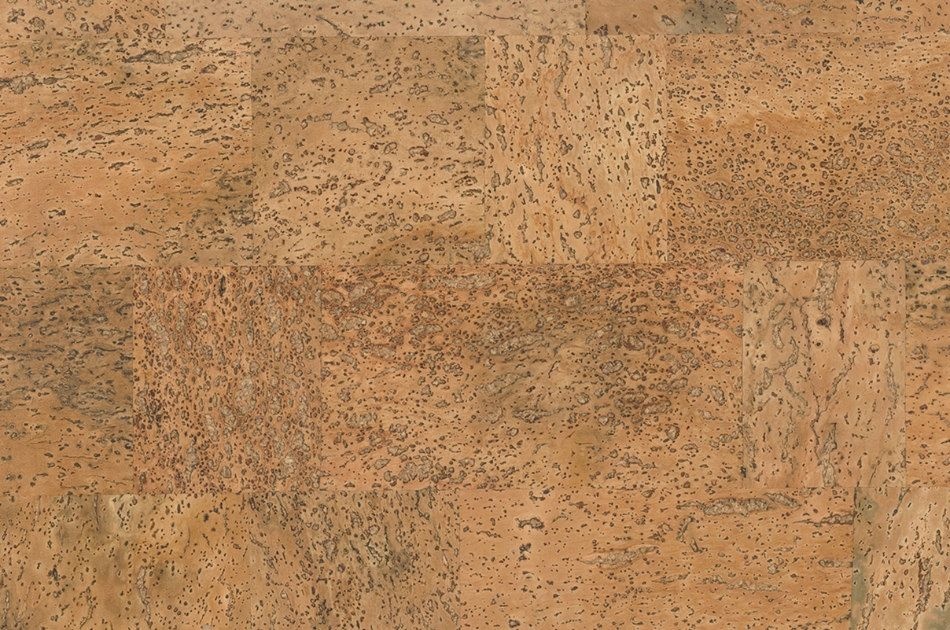 Klebekork '' Element Rustic  '' 60x30cm. 4mm stärke lackiert - Pro m²