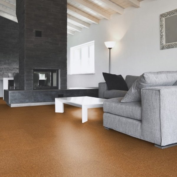 Klebekork '' Standard '' 60x30cm. 4mm stärke lackiert - Pro m²