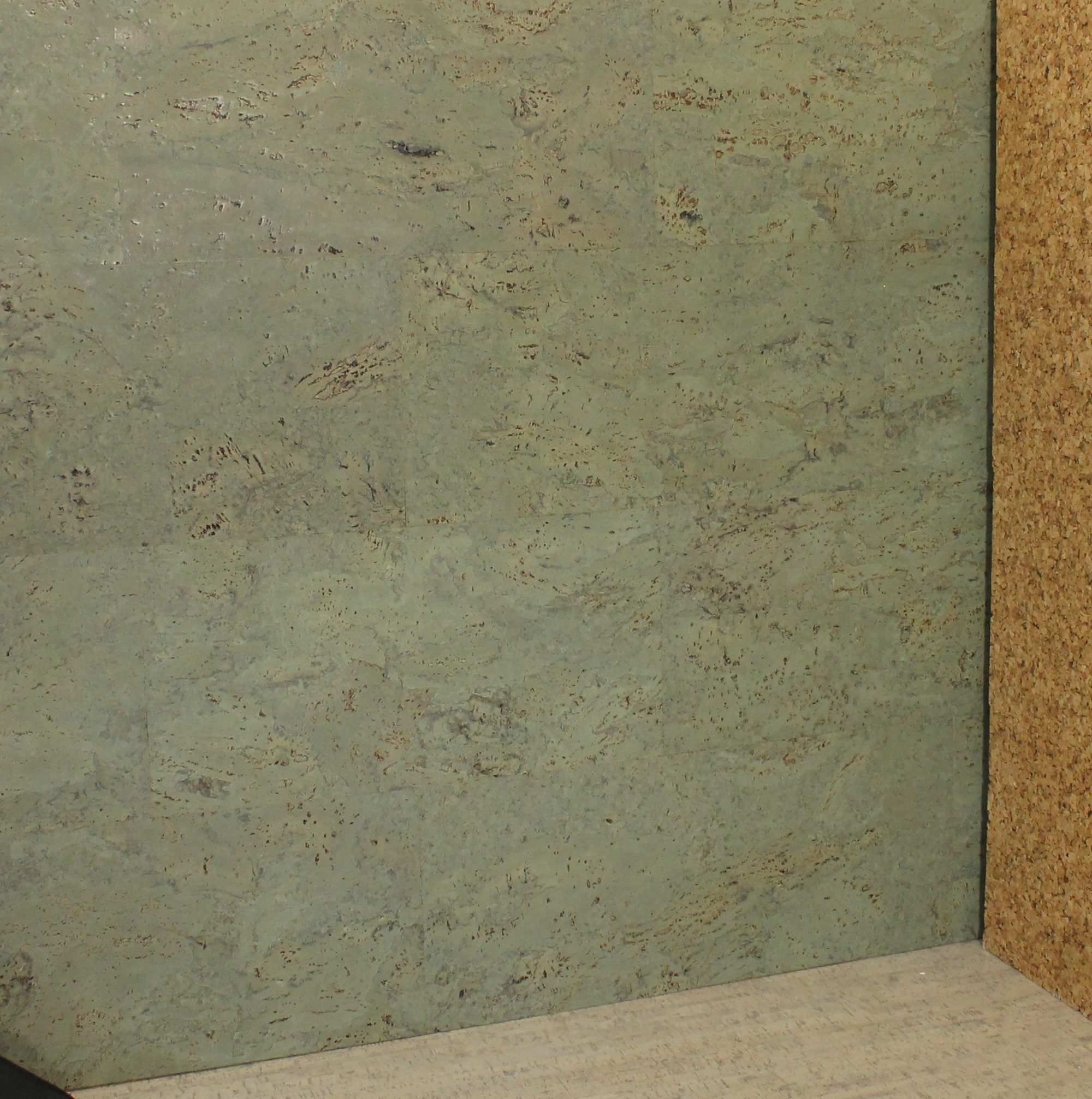 Wandkork 'Rustic Spring' GEWACHST - 3mm. Stärke - pro m²