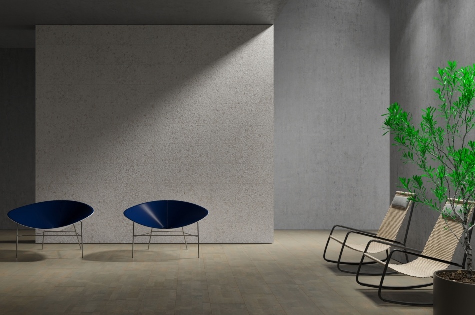 Wandkork ' Mat Quartz' GEWACHST - 4mm. Stärke - Pro m²