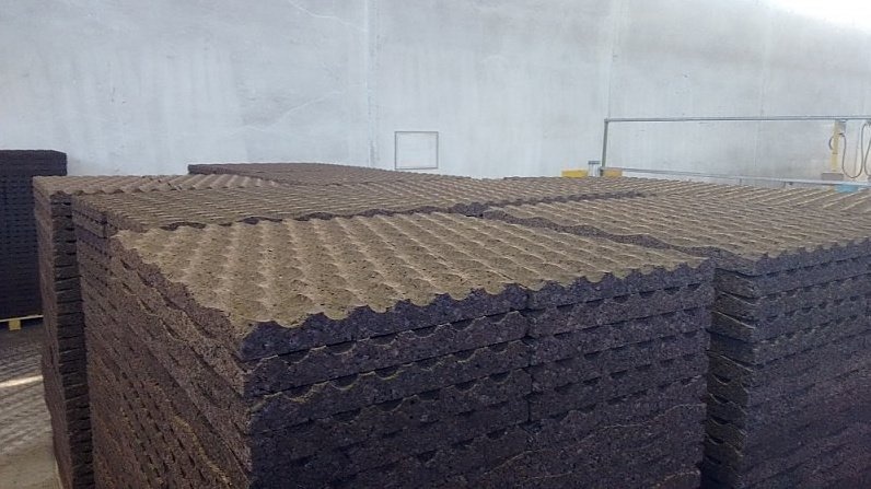 Fassadenkork - Wave S1 - 100 x 50 - 40mm