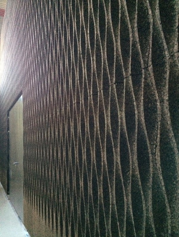 Fassadenkork - Wave L2 - 100 x 50 - 70mm