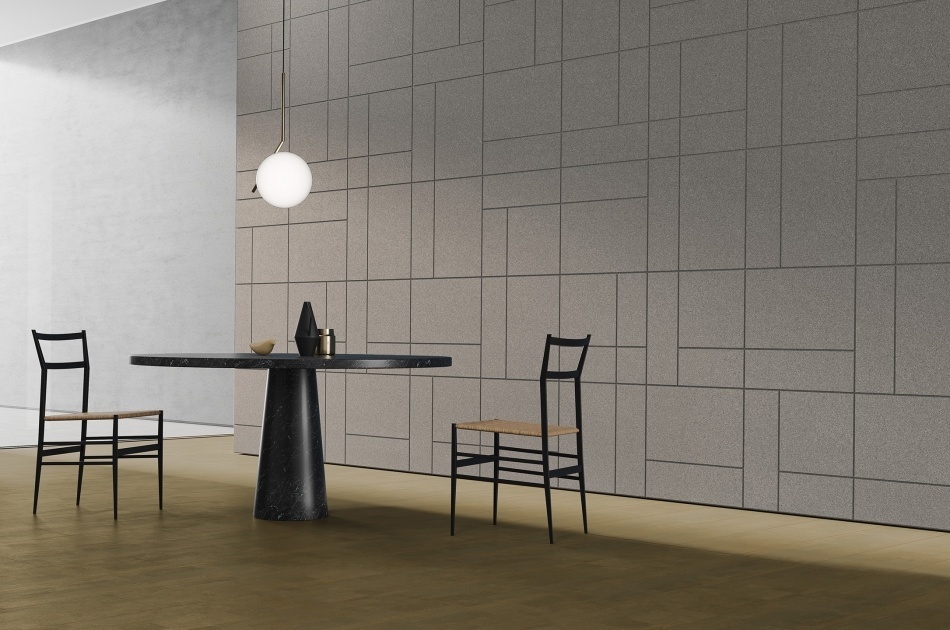 Modularer 3D-Wandkork PEARL -7mm. dick - Pro 7,07 m²