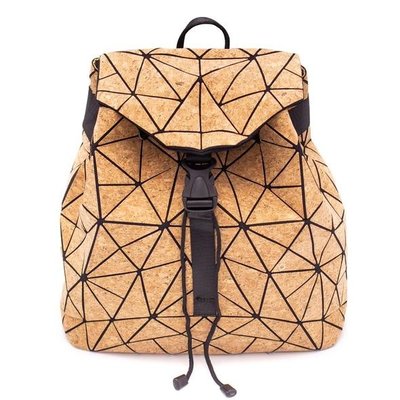 Rucksack aus Kork - Geometrisches Lissabon