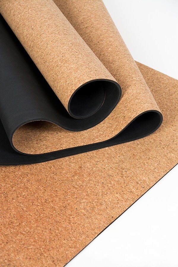 Yogamatte aus Kork  und Naturkautschuk