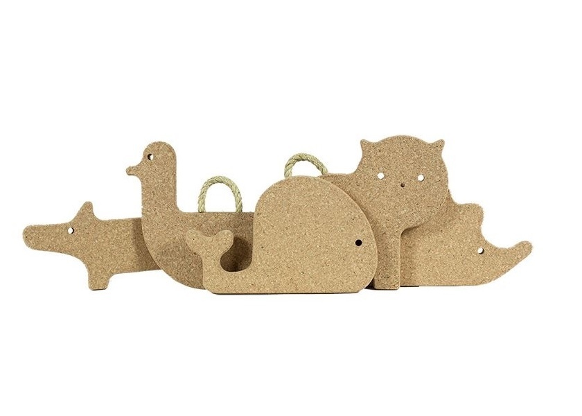 Kork Untersetzer - Wal