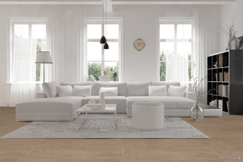 Wicanders Wise Cork Inspire - Fashionable Cement - pro m2