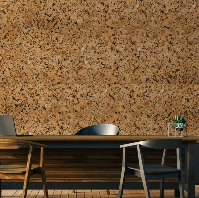 Wandkork - Country Black - 60 x30 cm - 3mm Stärke - Pro m²