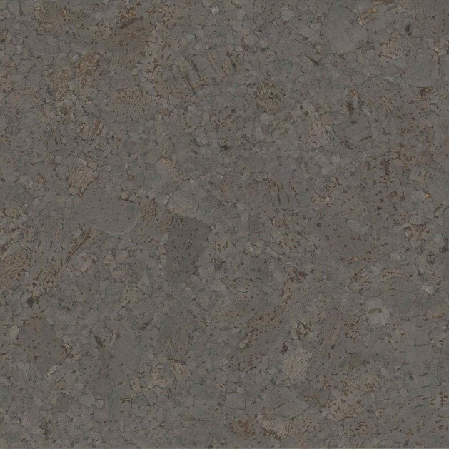 Wandkork ' Mat Basalt' GEWACHST - 4mm. Stärke - Pro m²