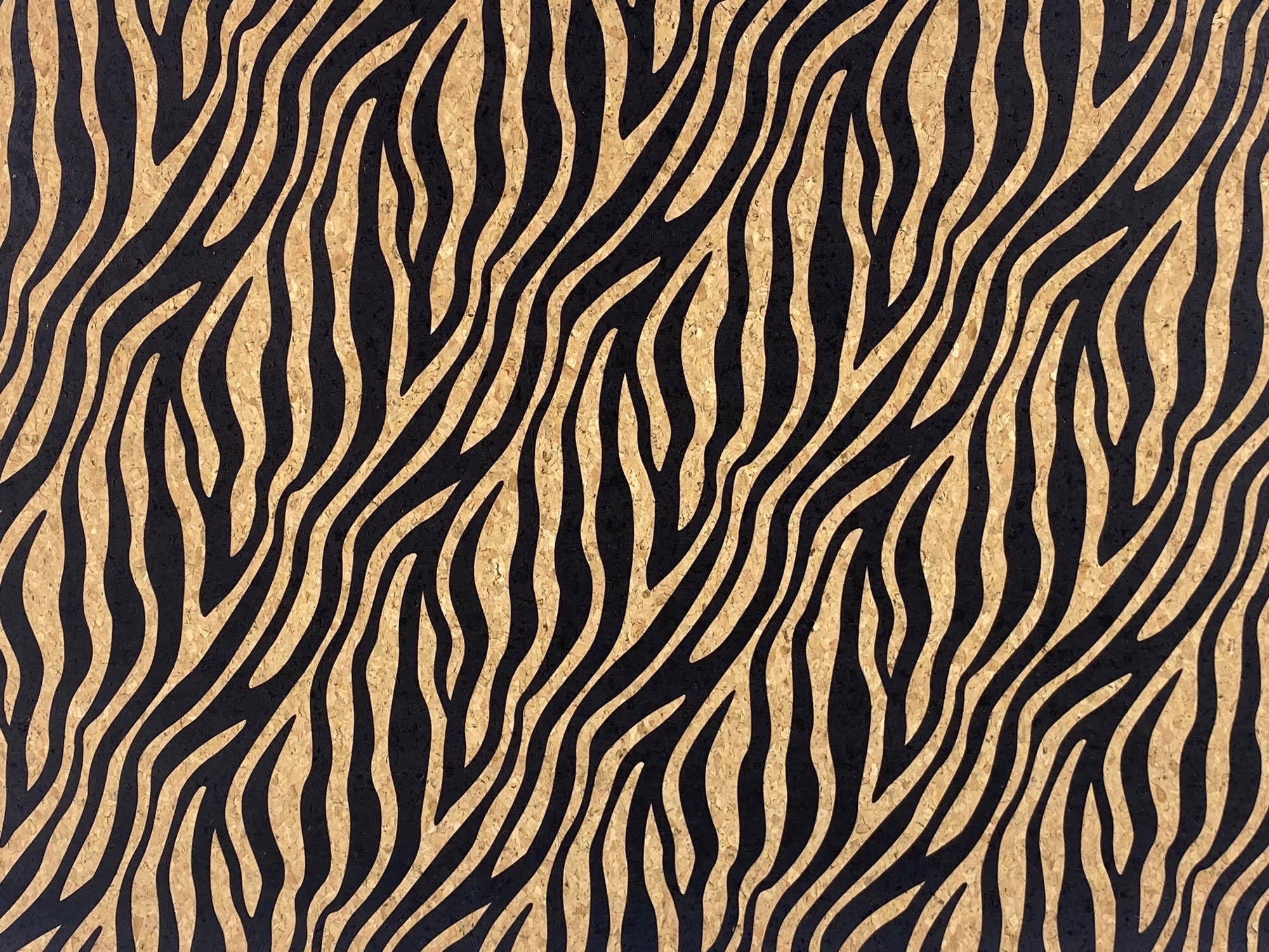 Kork Textil - Zebra- 50 x 70 cm