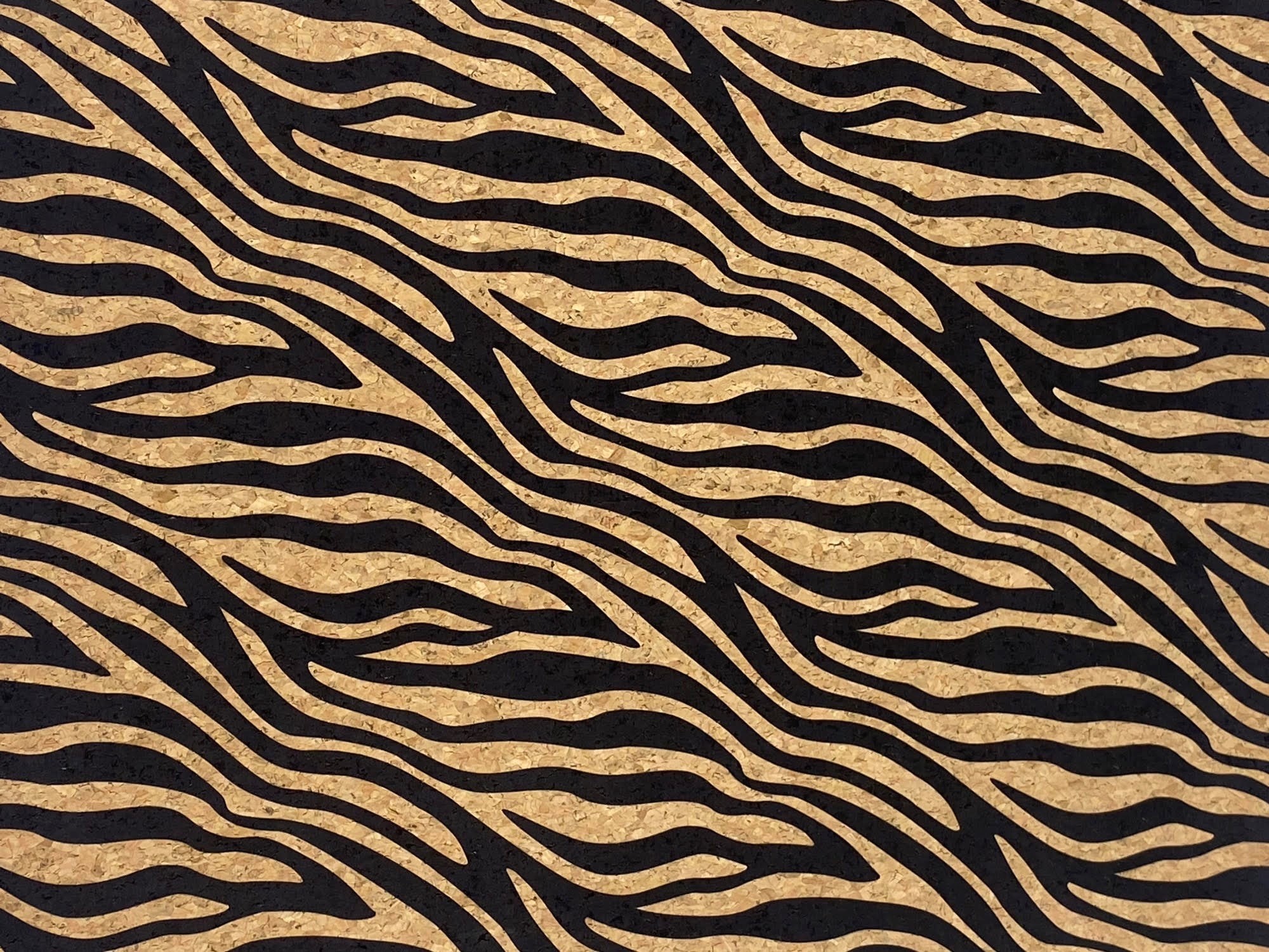 Kork Textil - Zebra- 50 x 70 cm