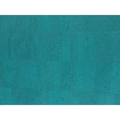 Kork Textil - Turqoise - 50 x 70 cm