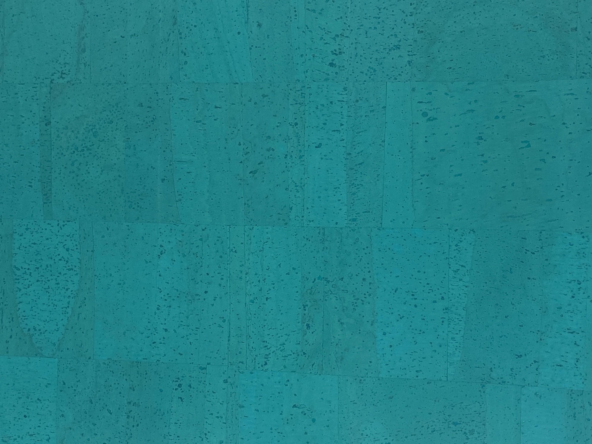 Kork Textil - Turqoise - 50 x 70 cm