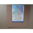 Kork pinnwand karte Deutschland 120 x 120 cm