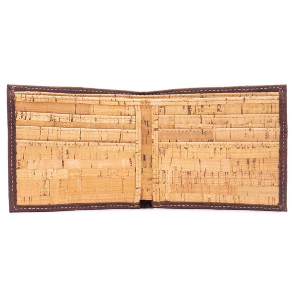 Kork Portemonnaie - Braun