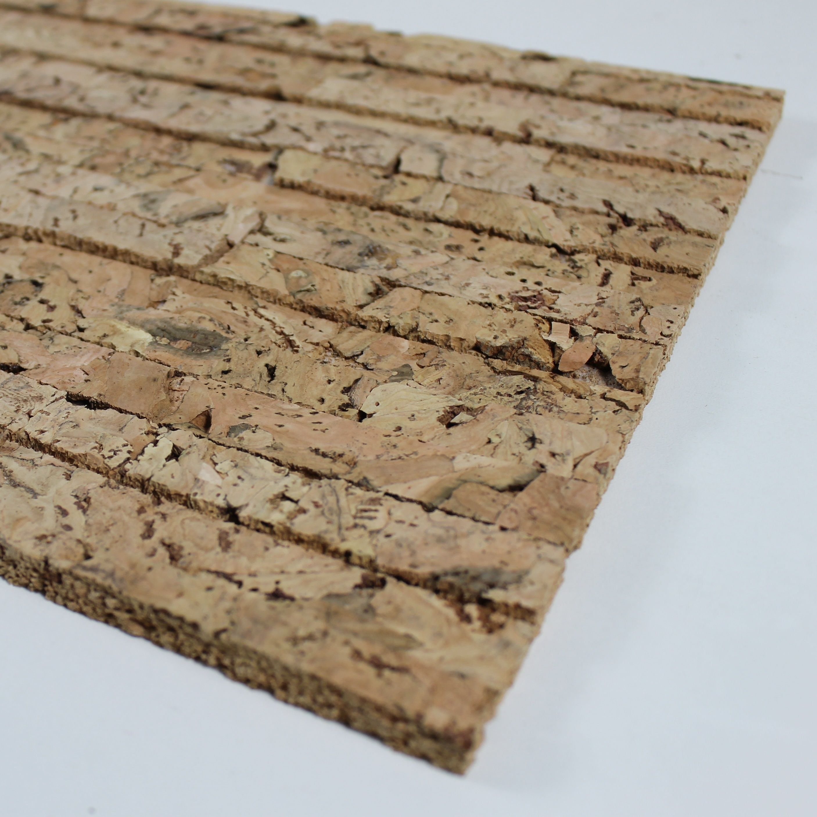 Wandkork Stripes 3D 91,5 x 30,5 cm. - pro Stück