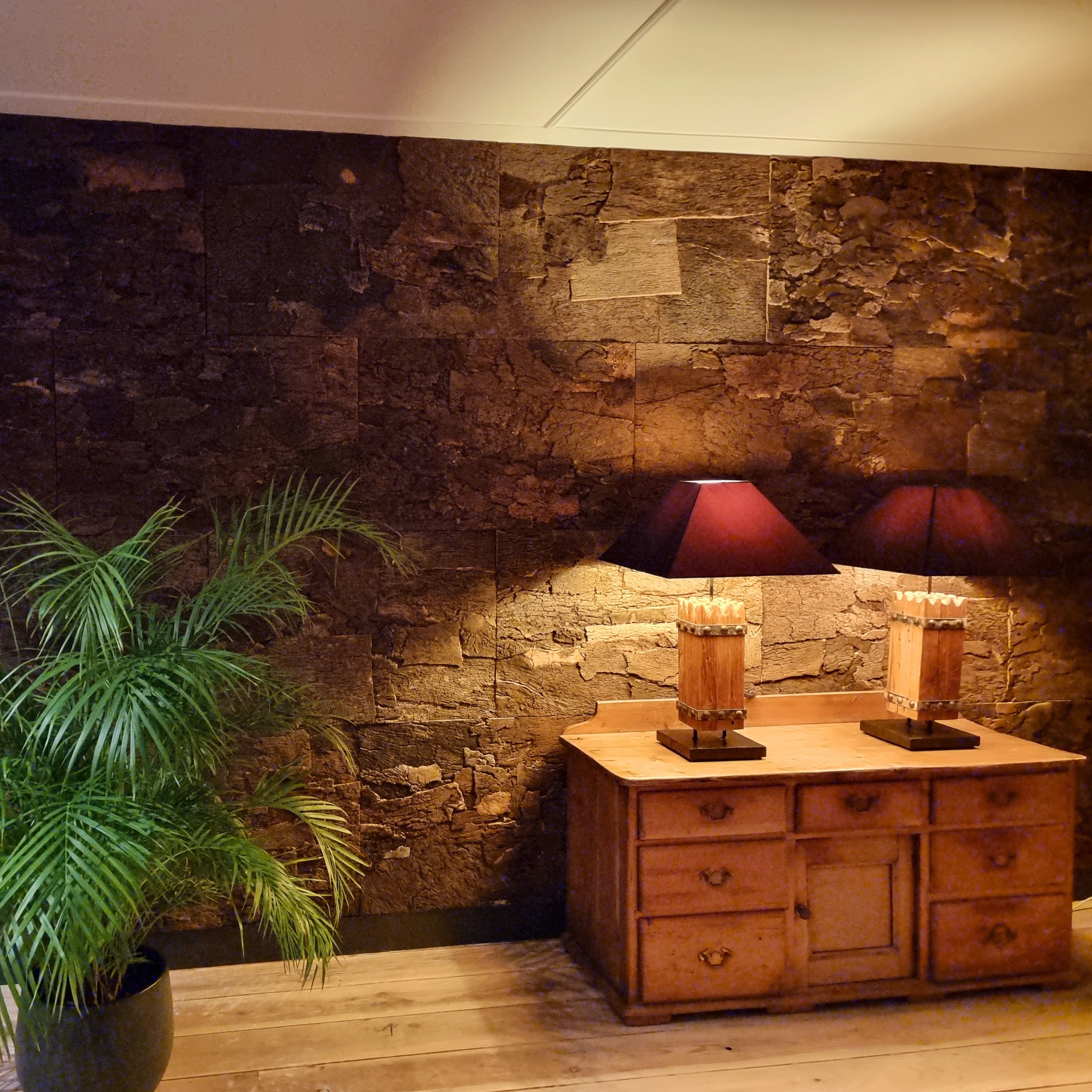 Wandkork platte - Cork Bark - 60 x 90 cm