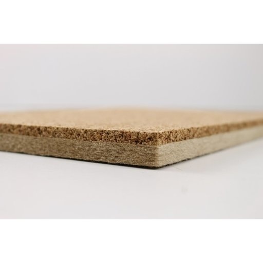 Dartscheibe Rückwand - SQUARE - 80cm - 10mm Softboard & 6mm Kork