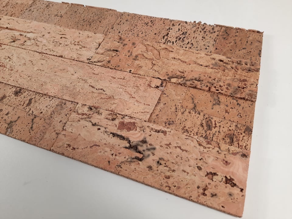 Wandkork Steinstrips 3D-Effekt - pro Stück