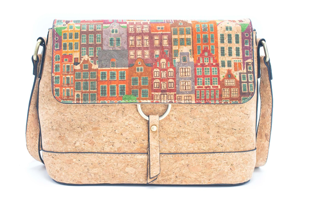 Umhängetasche aus Kork - Amsterdam