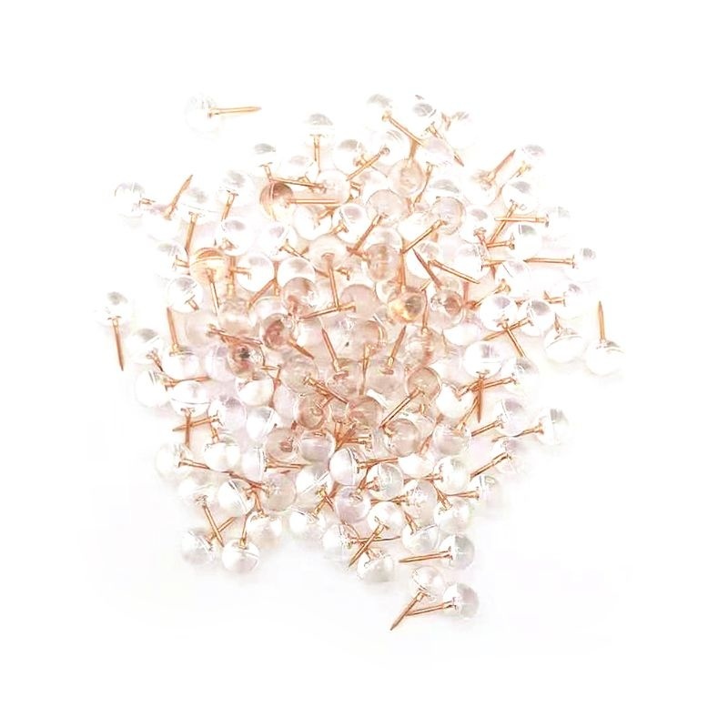 Reißzwecken Rosé Gold – 100 Stück
