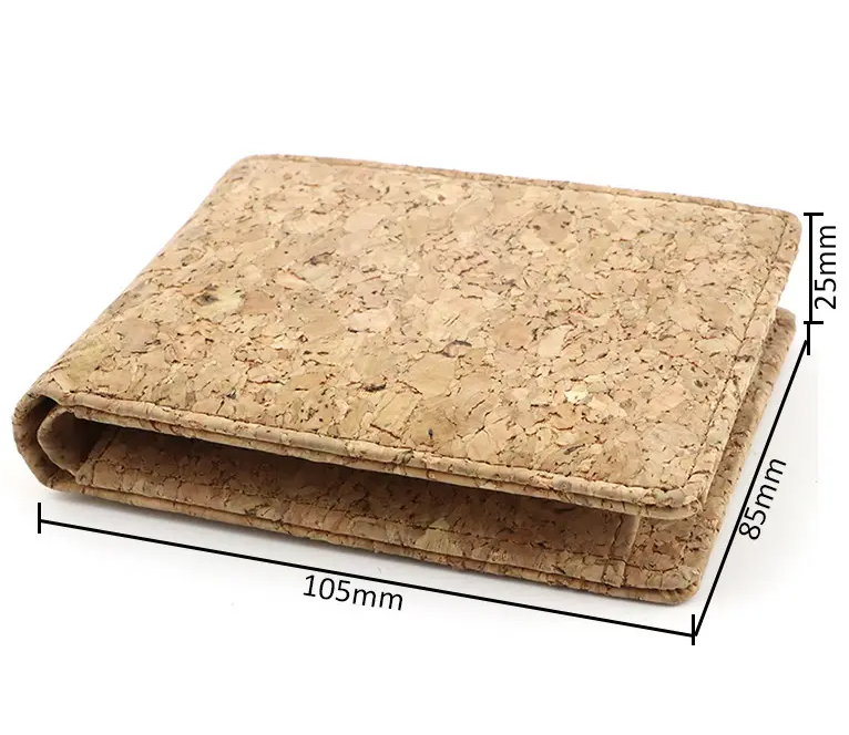 Kork Portemonnaie / Geldbörse – Natur